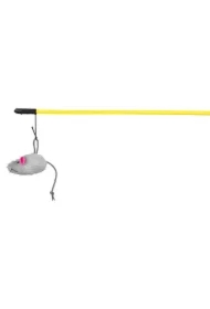 Zabawka mysz w futerku na wędce