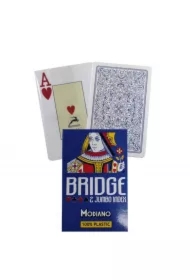 Modiano Bridge 2 Jumbo Index, karty do gry, niebieskie