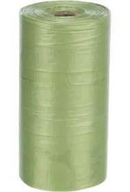 Worki na psie odchody, zielone, z recyklingu