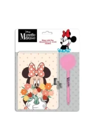 Pamiętnik+długopis z pomponem Minnie