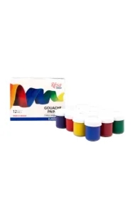 Farby gwasze 40ml 12 kolorów classic