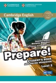 Cambridge English Prepare! Level 2 Student's Book and Online Workbook