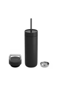 Carter Chill Set 2 w 1 - Kubek termiczny + 2 nakrętki - Czarny