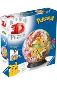 Puzzle Kula 72 el. 3D Pokemon
