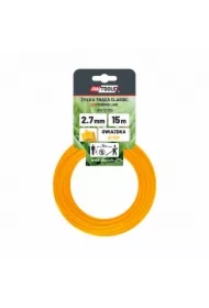 Żyłka tnąca classic 2,4x15 m / gwiazdka