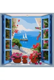 Malowanie po numerach - Pejzaż morski