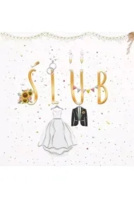 Karnet KW Ślub Państwo Młodzi