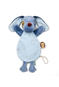 Przytulanka komforter pacynka świecąca w ciemności Piesek Jules 0 m+