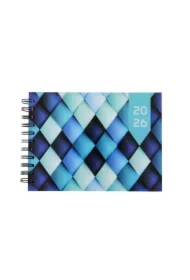 Terminarz 2026 dzienny A5 notes poziomy MIX