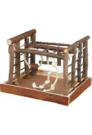 Plac zabaw dla ptaków 35x29x25 cm