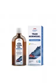 Tran Norweski 1000 mg cytrynowy Suplement diety