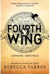 Fourth Wing. Czwarte Skrzydło. Empireum. Tom 1 (barwione brzegi)