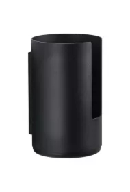 Pojemnik ścienny na papier toaletowy Rim Black 14647