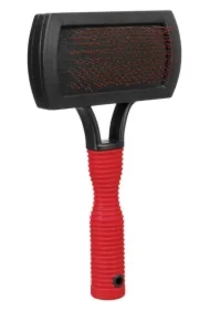 Miękka szczotka z gumową rączką 10 x 17 cm