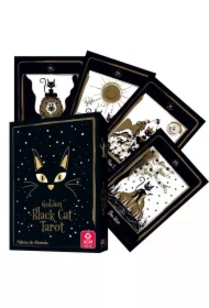 Golden Black Cat Tarot, karty do wróżenia