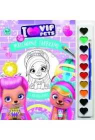 Malowanie farbkami. I love VIP Pets
