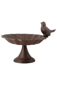 Poidełko dla ptaków żeliwne na nodze