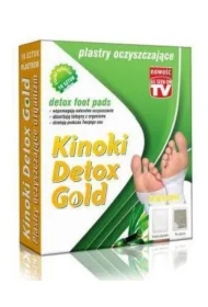 Kinoki Detox Gold - plastry oczyszczające wyrób medyczny