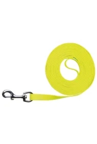 Smycz treningowa odblaskowa Easy Life, 5 m/17 mm, neonowy żółty