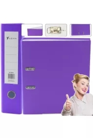 Segregator A4/75mm purpurowy