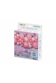 Girlanda balonowa DIY Baby Pink