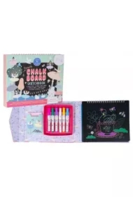 Szkicownik z kredowymi pisakami baletnice