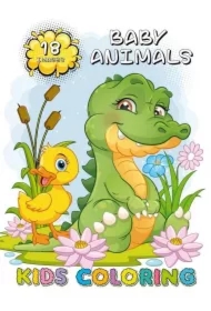 Kolorowanka A4 18 obrazków Małe zwierzątka