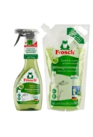 Środek do kabin prysznicowych winogronowy + zapas w worku Zestaw