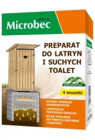 Preparat do latryn i suchych toalet o zapachu eukaliptusa