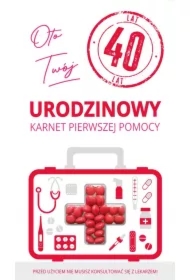 Karnet urodziny 40