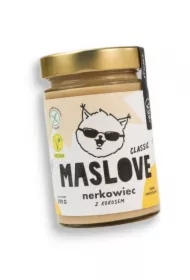 Krem orzechowy - nerkowiec i kokos