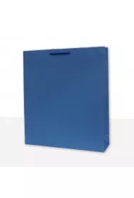 Torebka prezentowa jednobarwna T9 niebieska