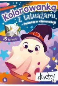 Kolorowanka z tatuażami. Duchy