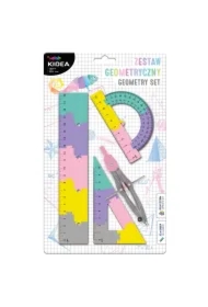 Zestaw geometryczny 20cm 4 el. Puzzle