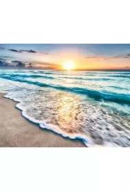 Malowanie po numerach - Zachód słońca