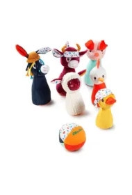 Kręgle z piłką - dzwoneczkiem Farma 12 m+