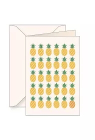 Karnet B6 + koperta 5992 Ananasy