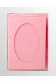 Karta passepartout + koperta jasnoróżowa