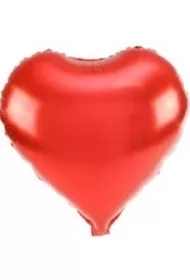 Balon foliowy serce czerwony