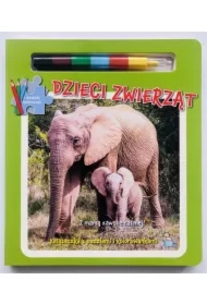 Dzieci zwierząt. Książka z puzzlami...