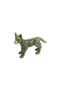 Figurka metalowa Wilk ABINO