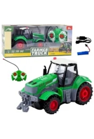 Traktor rolniczy R/C zielony 1:24