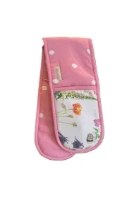 Rękawice kuchenne GLV27 Pszczoły i kwiaty