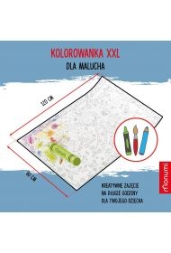 Фото - Розвивальна іграшка Monumi Kolorowanka podłogowa XXL - Plac zabaw 4l+ 