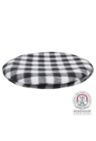 Poduszka grzewcza, do mikrofalówki, o 26 cm, czarno/biała