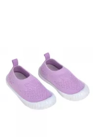 Ultrawygodne elastyczne trampki dziecięce z antypoślizgową podeszwą Splash & Fun lilac, rozm. 23