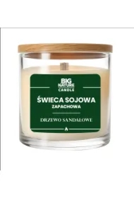 Świeca sojowa o zapachu Drzewo sandałowe