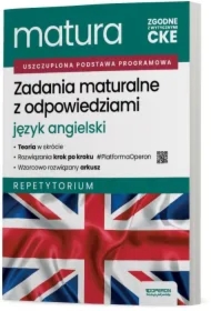 Matura 2026. Język angielski. Zadania maturalne z odpowiedziami. Repetytorium. Zakres podstawowy