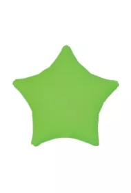 Balon foliowy Gwiazda fluor zielony 46cm