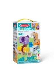 M and D Developmental Toys Mellisa&Doug: Blockables - Zwierzątka Safari